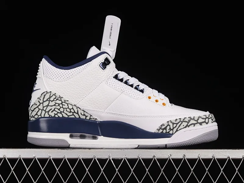 All categories Air Jordan Jordan series basketball shoes Air Jordan 3 Air Jordan 3 Retro "Wizards" AJ3 Joe 3 Platinum Blue CT8532-148